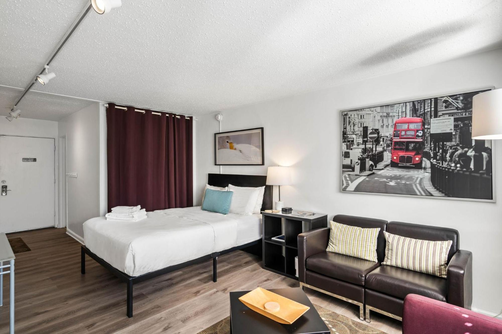 Studios On 25Th By Bca Furnished Apartments Атланта Экстерьер фото